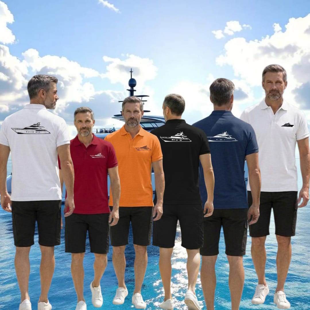 baskılı polo yaka tişört