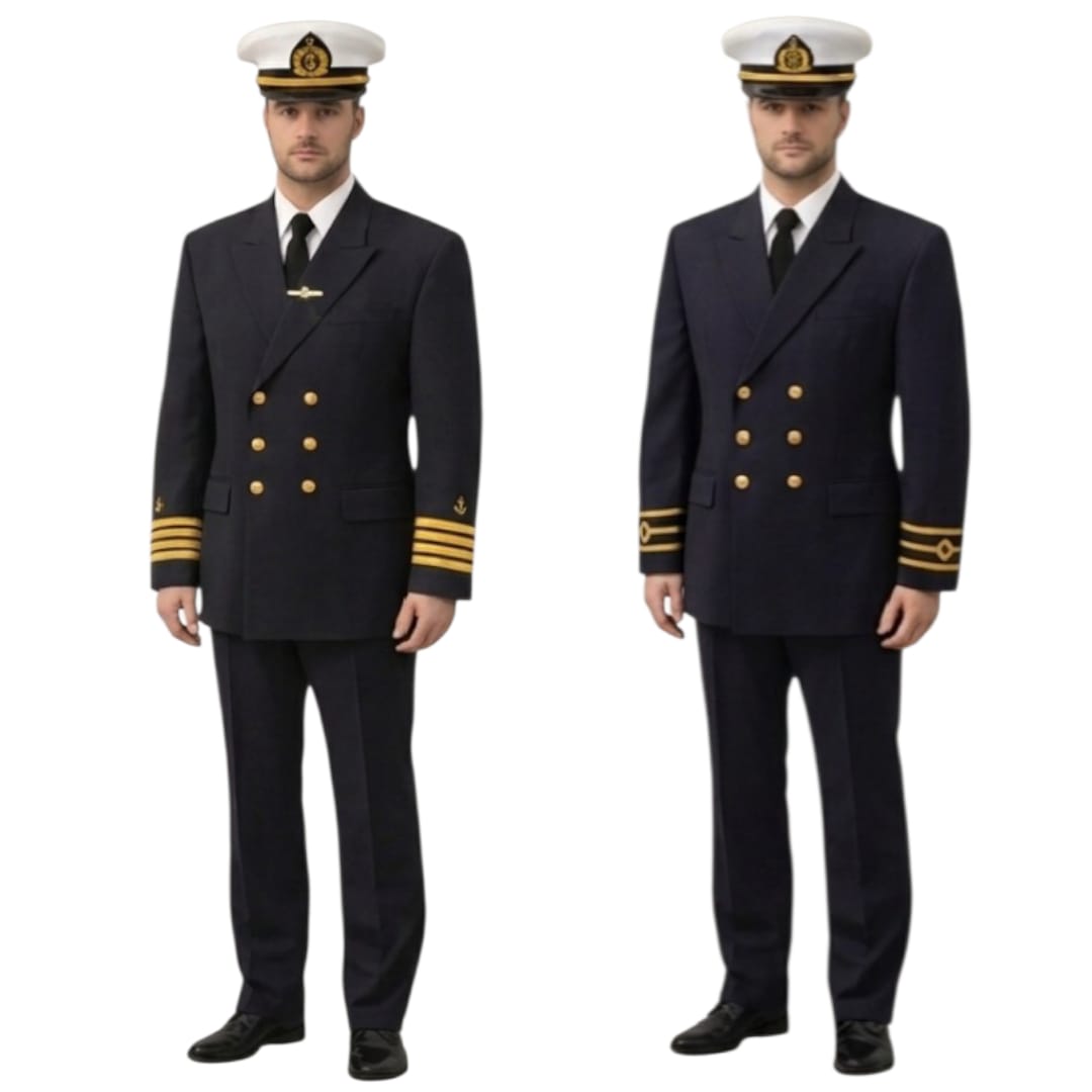 CAPTAİN SİYAH ÜNÜFORMA