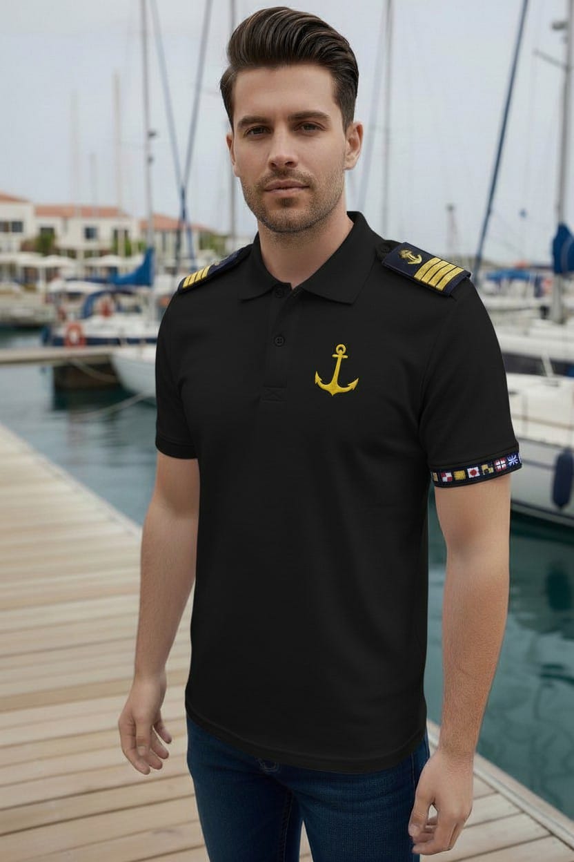 APOLETLİ CAPTAİN T-SHİRT