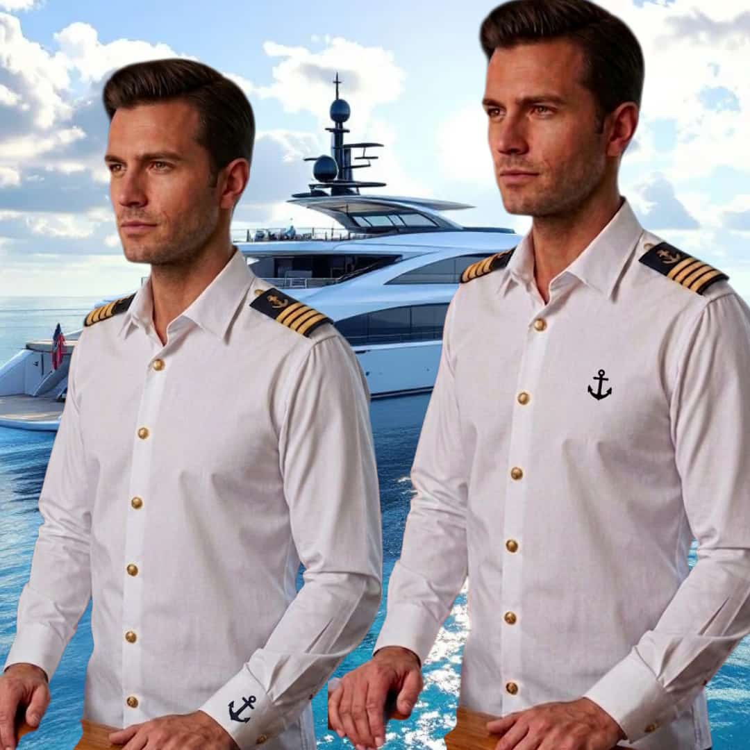 kaptan gömlek çapalı